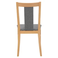 Fameg Krzesło drewniane z tapicerowanym siedziskiem NIKAS