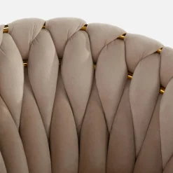 Krzesła|inny Krzesło glamour beżowe LIANA