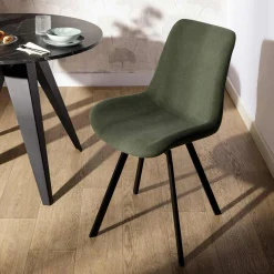 Krzesła|inny Krzesło obrotowe ciemnozielone JELKO