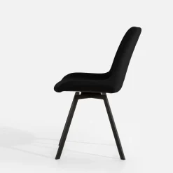 Krzesła| Krzesło obrotowe czarne JELKO