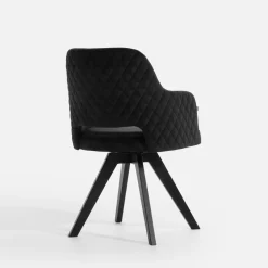 Krzesła|Fameg Krzesło obrotowe czarne MALCO