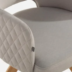 Fameg Krzesło obrotowe jasnoszare MALCO