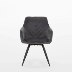 Krzesło obrotowe szare ATEMO