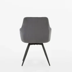 Krzesło obrotowe szare ATEMO