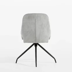 Krzesła|inny Krzesło obrotowe tapicerowane LAZONES szare