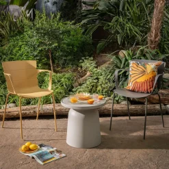 Meble Ogrodowe|Meble Ogrodowe|inny Krzesło ogrodowe FIROSI żółte