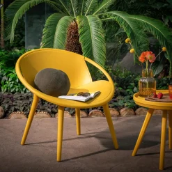 inny Krzesło ogrodowe HETTIMA żółte