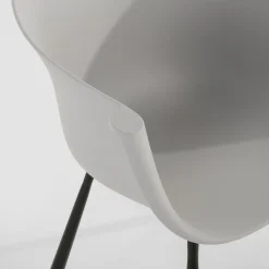 Meble Ogrodowe|Meble Ogrodowe|inny Krzesło ogrodowe jasnoszare UNDIGO