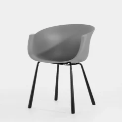 inny Krzesło ogrodowe szare UNDIGO