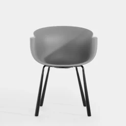 inny Krzesło ogrodowe szare UNDIGO