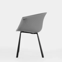 inny Krzesło ogrodowe szare UNDIGO