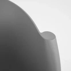 inny Krzesło ogrodowe szare UNDIGO