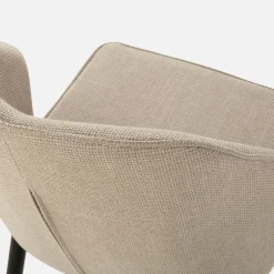 Krzesła|inny Krzesło tapicerowane beżowe EKLIPSE