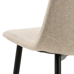 Krzesła| Krzesło tapicerowane beżowe NINA