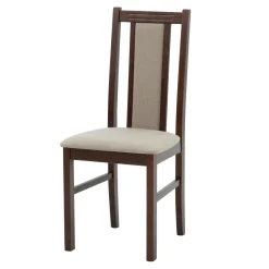 Krzesło tapicerowane beżowe TARTU