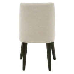 Krzesło tapicerowane beżowe HOLIN