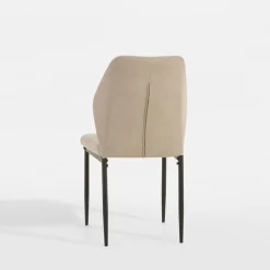inny Krzesło tapicerowane beżowe SONDENI