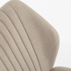 inny Krzesło tapicerowane beżowe SONDENI