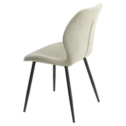 Krzesła| Krzesło tapicerowane beżowe ABROK