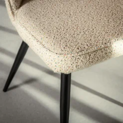 inny Krzesło tapicerowane białe FALIN