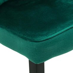 Krzesła| Krzesło tapicerowane butelkowa zieloń SOFTI