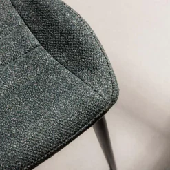 inny Krzesło tapicerowane ciemnozielone FINESSET