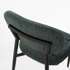 inny Krzesło tapicerowane ciemnozielone FINESSET