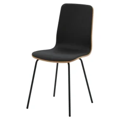 Fameg Krzesło tapicerowane ciemnoszare VINGE