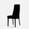 Krzesła|Fameg Krzesło tapicerowane czarne SORIN