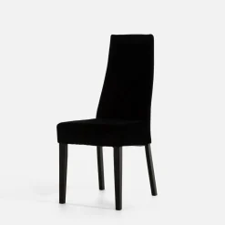 Krzesła|Fameg Krzesło tapicerowane czarne SORIN