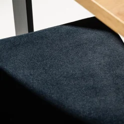 Krzesła|Fameg Krzesło tapicerowane czarne SORIN