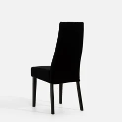 Krzesła|Fameg Krzesło tapicerowane czarne SORIN