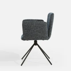 inny Krzesło tapicerowane granatowe FABLED