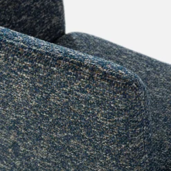 inny Krzesło tapicerowane granatowe FABLED