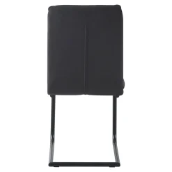Krzesła| Krzesło tapicerowane JIVOX czarne