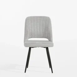 Krzesła|inny Krzesło tapicerowane LILLAGE szare