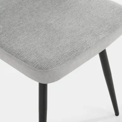 Krzesła|inny Krzesło tapicerowane LILLAGE szare
