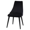 Krzesło tapicerowane MILANO czarny