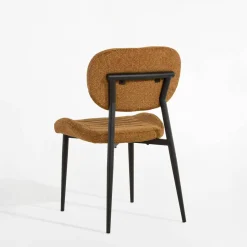 Krzesła|inny Krzesło tapicerowane miodowe FINESSET