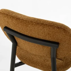 Krzesła|inny Krzesło tapicerowane miodowe FINESSET