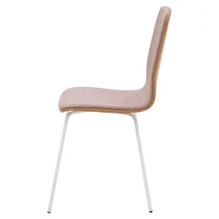 Krzesła|Fameg Krzesło tapicerowane różowe VINGE