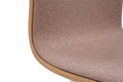 Krzesła|Fameg Krzesło tapicerowane różowe VINGE