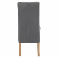 Fameg Krzesło tapicerowane szare BLAINE