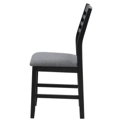 Krzesło tapicerowane szare HANKO