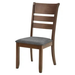 Krzesło tapicerowane szare DANUS