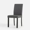Krzesła|inny Krzesło tapicerowane szare KALINTO