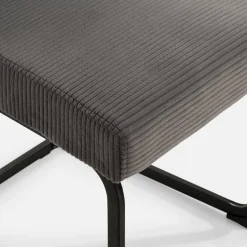 Krzesła|inny Krzesło tapicerowane szare FOLIANO