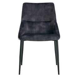 Krzesła| Krzesło tapicerowane szare DYGGAN