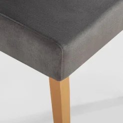 Krzesła|Fameg Krzesło tapicerowane szare SORIN