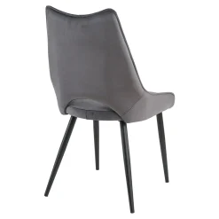 Krzesła|inny Krzesło tapicerowane szare FELO